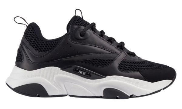 a black and white sneaker