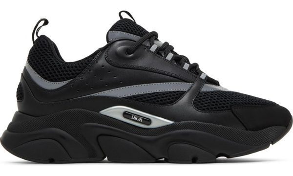 a black and grey sneaker