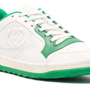 حذاء رياضي Gucci Mac80 باللونين الأبيض والأخضر