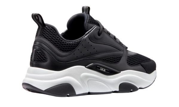 a black and white sneaker