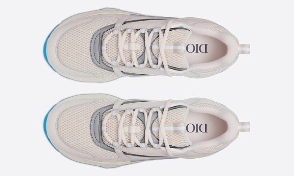 a pair of white sneakers